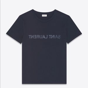 Mens Saint Laurent Black T-shirt